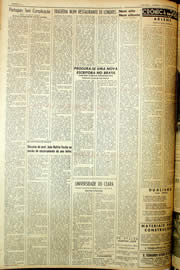 Página do jornal Unitário de dezembro de 1959