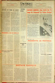 Página do jornal Unitário de dezembro de 1959