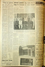 Página do jornal Unitário de dezembro de 1959