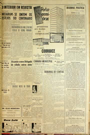 Página do jornal Unitário de dezembro de 1959