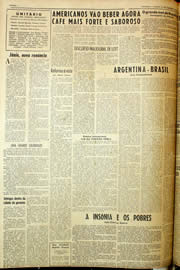 Página do jornal Unitário de dezembro de 1959