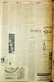 Página do jornal Unitário de dezembro de 1959