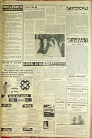 Página do jornal Unitário de dezembro de 1959