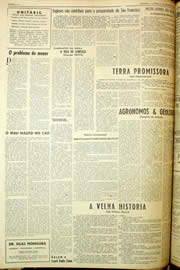 Página do jornal Unitário de dezembro de 1959
