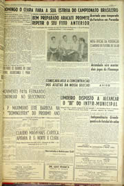 Página do jornal Unitário de dezembro de 1959