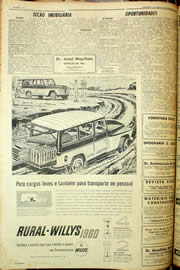 Página do jornal Unitário de dezembro de 1959