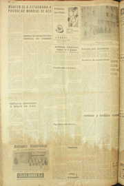 Página do jornal Unitário de abril de 1961