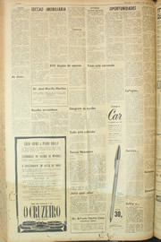 Página do jornal Unitário de abril de 1961