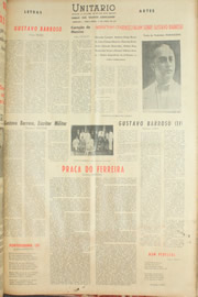 Página do jornal Unitário de abril de 1961