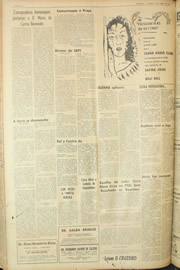 Página do jornal Unitário de abril de 1961
