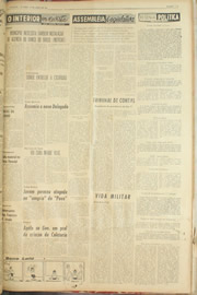 Página do jornal Unitário de abril de 1961