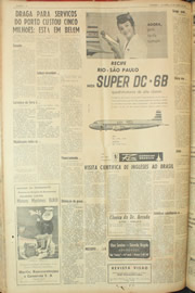 Página do jornal Unitário de abril de 1961