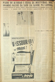 Página do jornal Unitário de abril de 1961