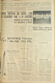 Página do jornal Unitário de abril de 1961