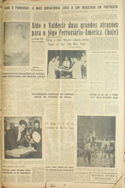 Página do jornal Unitário de abril de 1961