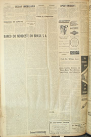 Página do jornal Unitário de abril de 1961