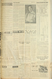 Página do jornal Unitário de abril de 1961