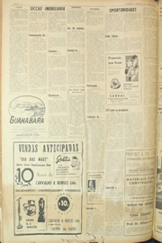 Página do jornal Unitário de abril de 1961