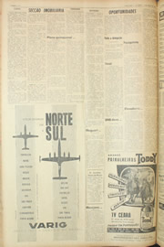 Página do jornal Unitário de maio de 1961