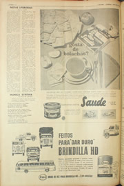 Página do jornal Unitário de maio de 1961
