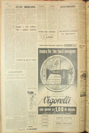 Página do jornal Unitário de maio de 1961