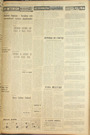 Página do jornal Unitário de maio de 1961