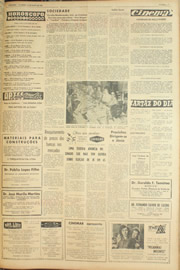 Página do jornal Unitário de maio de 1961