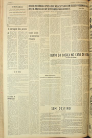 Página do jornal Unitário de maio de 1961