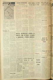 Página do jornal Unitário de maio de 1961