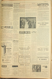 Página do jornal Unitário de maio de 1961