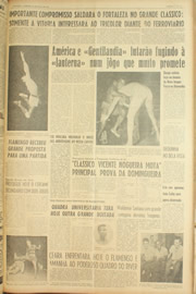 Página do jornal Unitário de maio de 1961