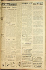 Página do jornal Unitário de maio de 1961