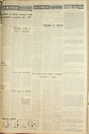 Página do jornal Unitário de maio de 1961