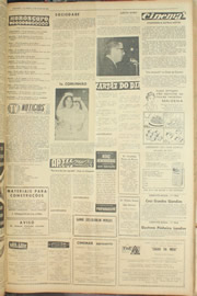 Página do jornal Unitário de maio de 1961