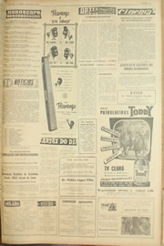 Página do jornal Unitário de maio de 1961