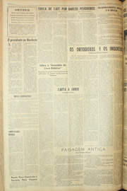 Página do jornal Unitário de maio de 1961