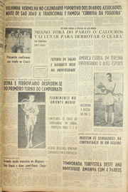 Página do jornal Unitário de maio de 1961