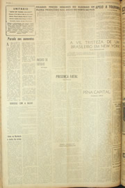 Página do jornal Unitário de maio de 1961