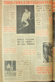Página do jornal Unitário de maio de 1961