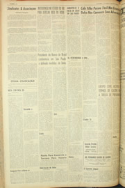Página do jornal Unitário de maio de 1961
