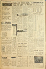 Página do jornal Unitário de junho de 1961
