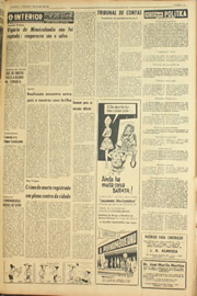 Página do jornal Unitário de junho de 1961