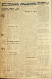 Página do jornal Unitário de junho de 1961
