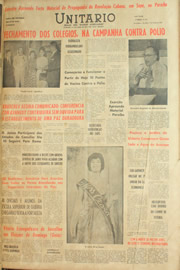 Página do jornal Unitário de junho de 1961