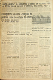 Página do jornal Unitário de junho de 1961