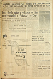 Página do jornal Unitário de junho de 1961