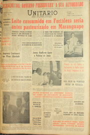 Página do jornal Unitário de junho de 1961