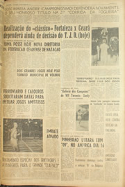 Página do jornal Unitário de junho de 1961