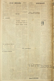 Página do jornal Unitário de junho de 1961