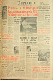 Página do jornal Unitário de junho de 1961